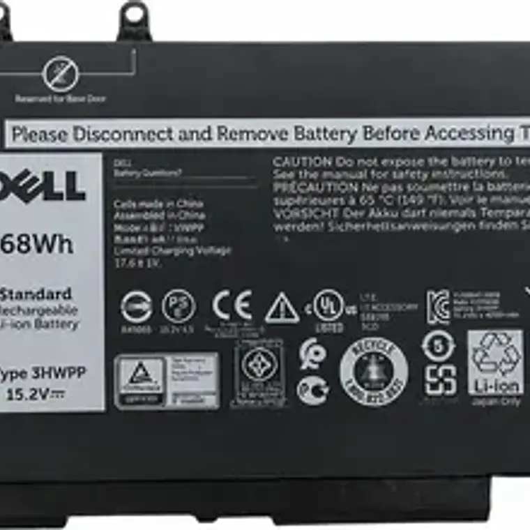 Bateria Para Dell 10x1j 1