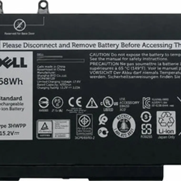 Bateria Para Dell Precision 3550 1