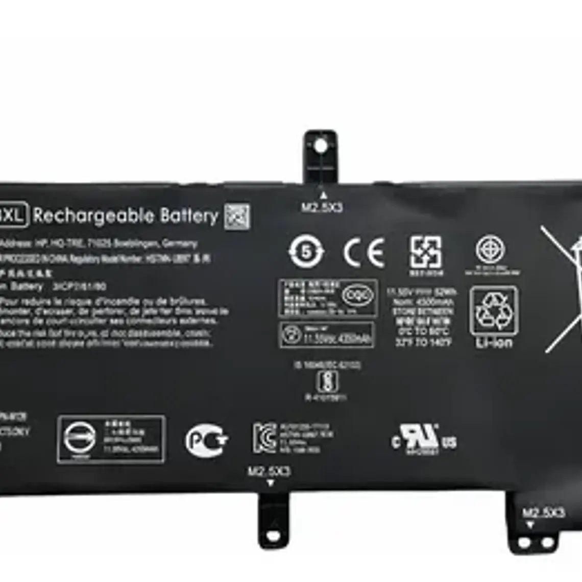Bateria Para Hp Hstnn-ub6y 1