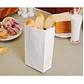50 Bolsas 13x24x8 Papel Kraft Blanco - Miniatura 3