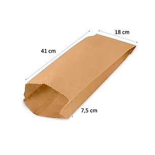 100 Bolsas De Papel Kraft Para 5 Kilos
