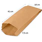 100 Bolsas De Papel Kraft Para 5 Kilos - Miniatura 1