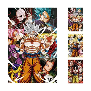 Poster 3d Lenticular 30x40cm Pvc Dragon Ball 2