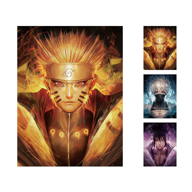 Poster 3d Lenticular 30x40cm Pvc Naruto 1 1