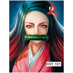 Poster 3d Pvc 30x40 cm Kimetsu no yaiba 1