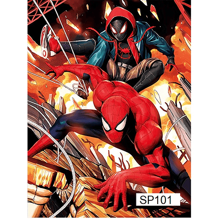 Poster 3D Pvc 30x40 cm Spiderman