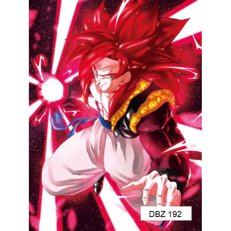 Poster 3D Pvc 30x40 cm Dragon Ball DBZ192 1