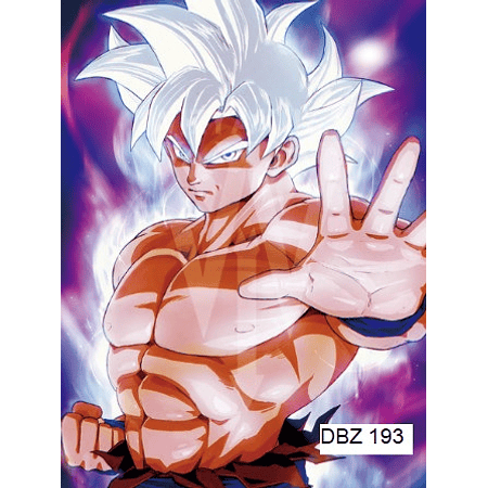 Poster 3D Pvc 30x40 cm Dragon Ball DBZ193