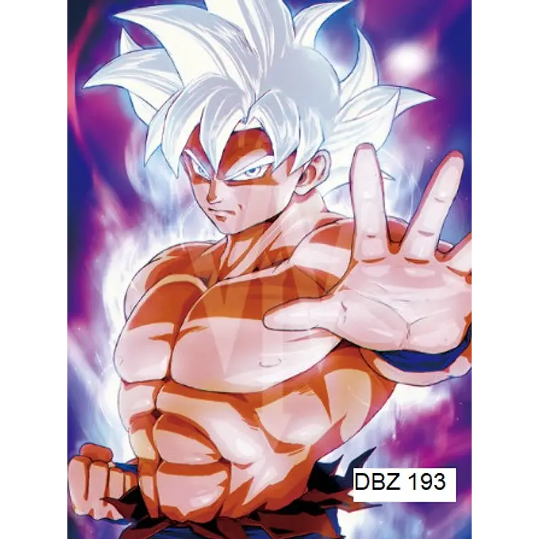 Poster 3D Pvc 30x40 cm Dragon Ball DBZ193 1