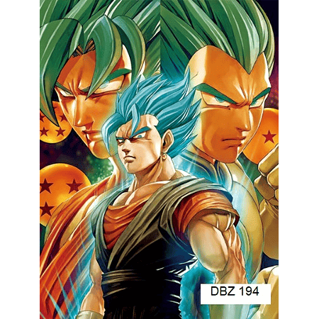 Poster 3D Pvc 30x40 cm Dragon Ball DBZ194