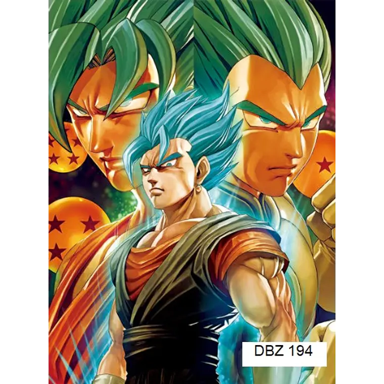 Poster 3D Pvc 30x40 cm Dragon Ball DBZ194 1