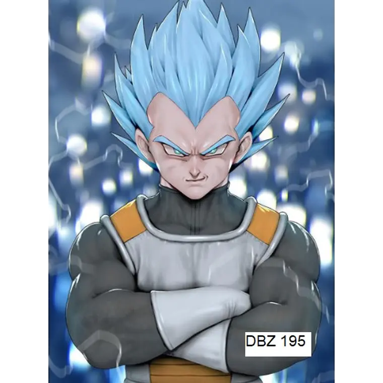 Poster 3D Pvc 30x40 cm Dragon Ball DBZ195 1
