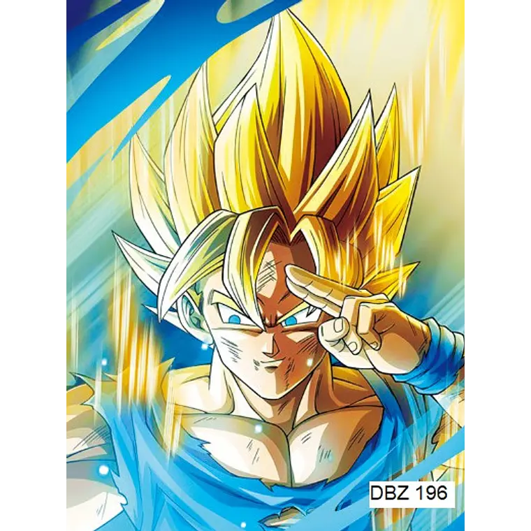 Poster 3D Pvc 30x40 cm Dragon Ball DBZ196 1
