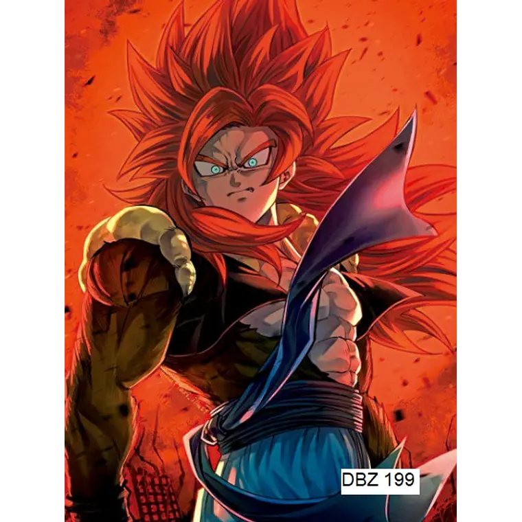Poster 3D Pvc 30x40 cm Dragon Ball DBZ199 1