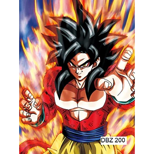 Poster 3D Pvc 30x40 cm Dragon Ball DBZ200