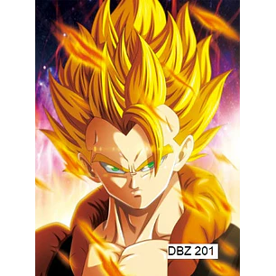Poster 3D Pvc 30x40 cm Dragon Ball DBZ201