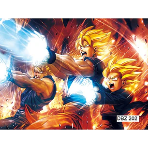 Poster 3D Pvc 30x40 cm Dragon Ball DBZ202