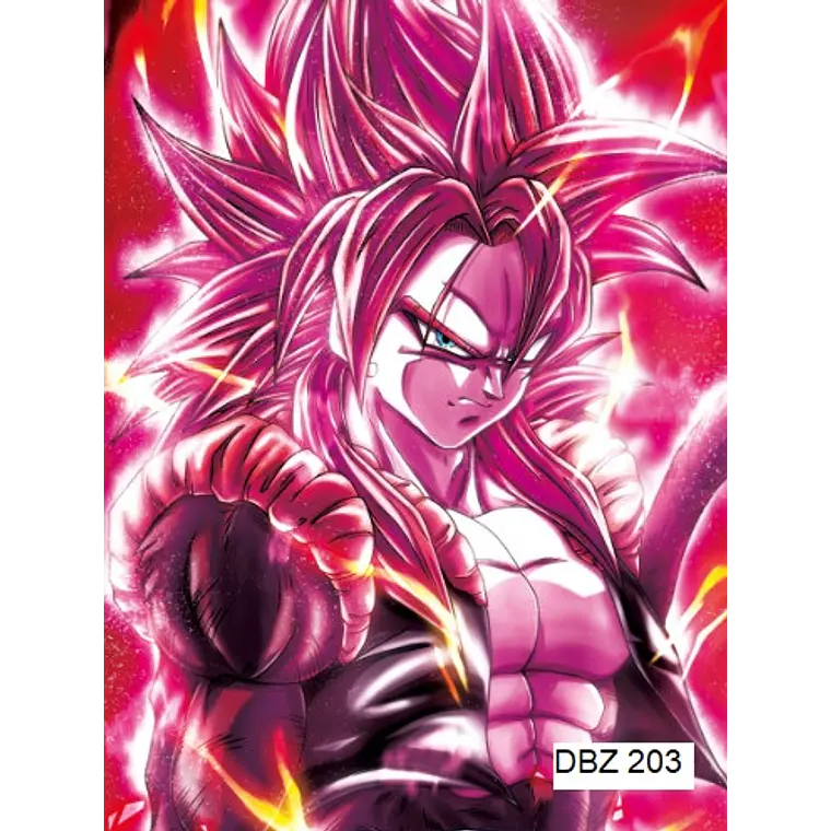 Poster 3D Pvc 30x40 cm Dragon Ball DBZ203 1