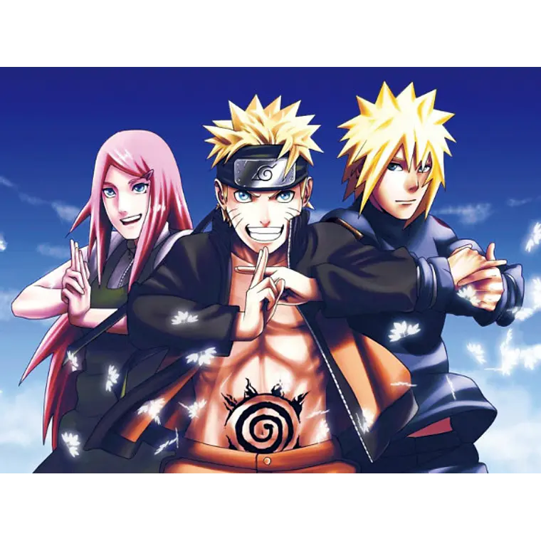 Poster 3D Pvc 30x40 cm Naruto NA107 1