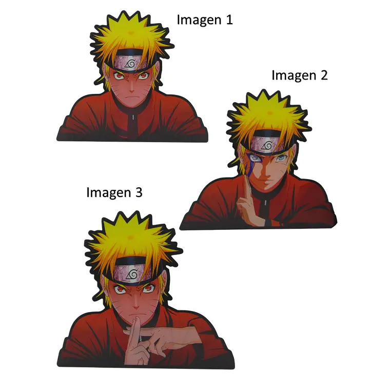 Stickers 3D Lenticular Naruto 1 4