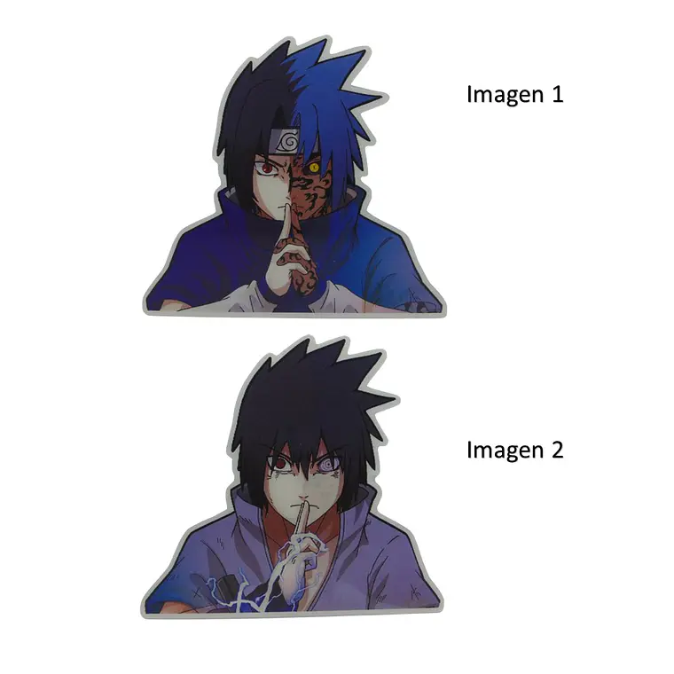 Stickers 3D Lenticular Sasuke 1 3