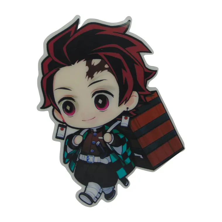 Stickers 3D Lenticular Tanjiro 1 Kimetsu No Yaiba 1