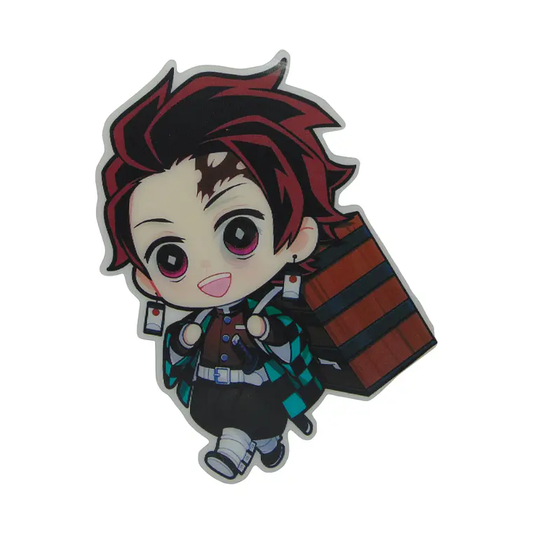 Stickers 3D Lenticular Tanjiro 1 Kimetsu No Yaiba 2