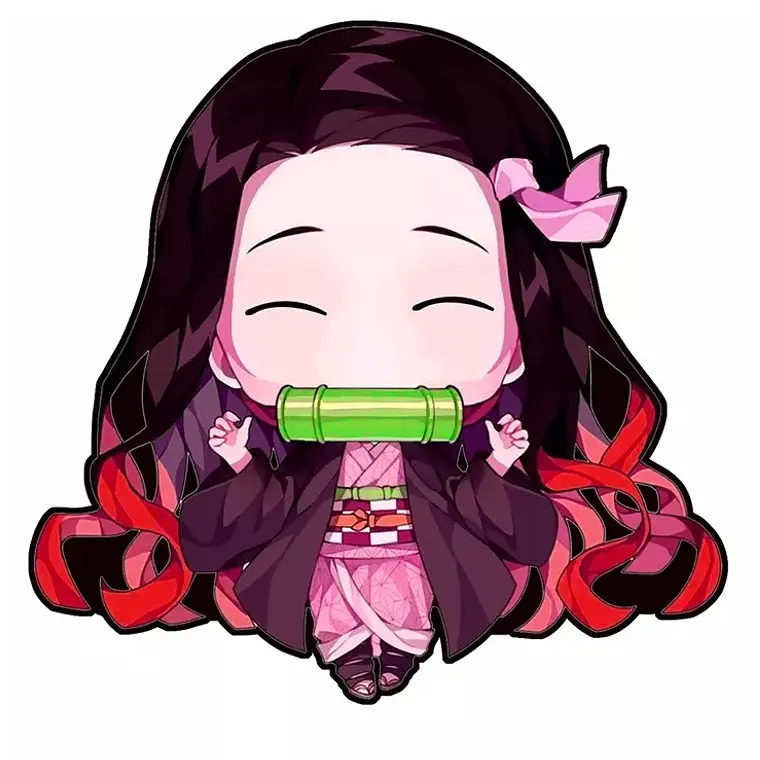Stickers 3D Lenticular Nezuko Kimetsu No Yaiba 2 2