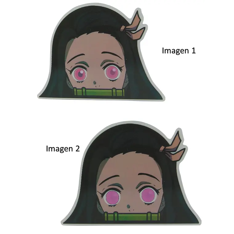 Stickers 3D Lenticular Nezuko Kimetsu No Yaiba 3 3