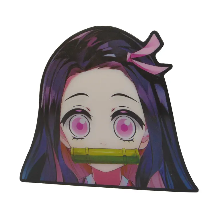 Stickers 3D Lenticular Nezuko Kimetsu No Yaiba 4 2