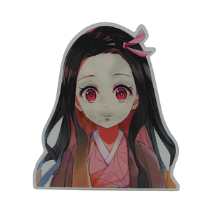 Stickers 3D Lenticular Nezuko Kimetsu No Yaiba 5