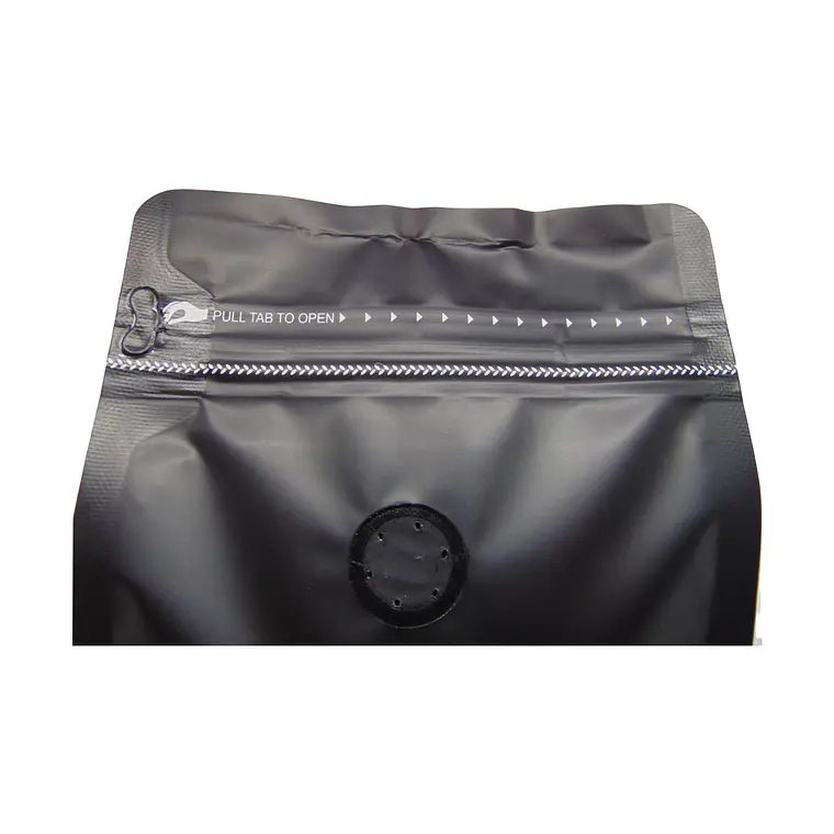 50 Bolsas 9x18x5 cm Aluminio Negro con Válvula  3