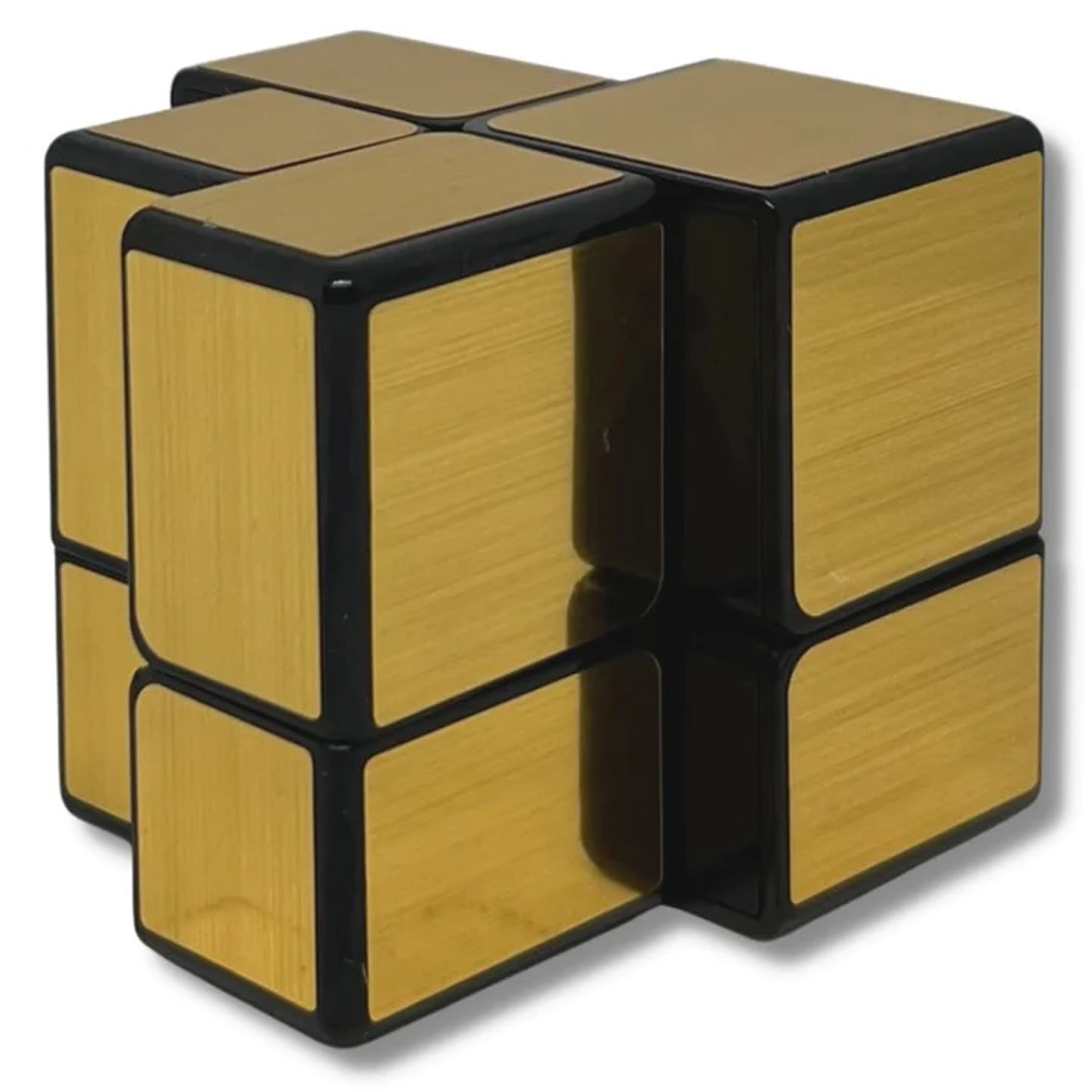 Cubo 2x2 Qiyi Mirror Dorado