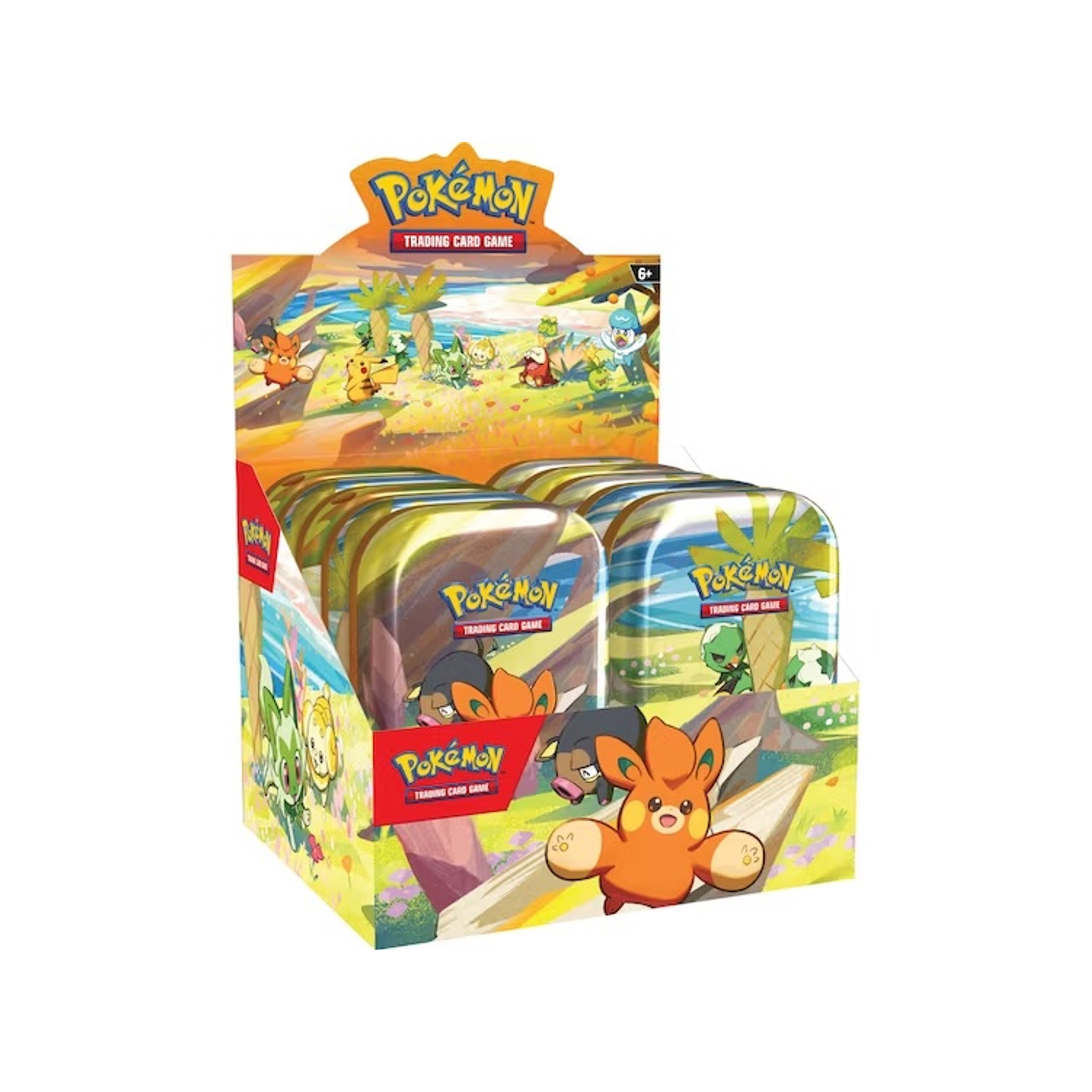 Pokemon Mini Lata - Amigos de Kanto - Squirtle - MP Brinquedos