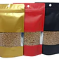 50 Bolsas 15x22x4 Doypack Aluminio Dorado  - Miniatura 2