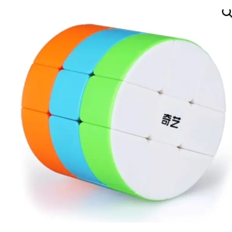 Cubo Cilindrico Cylinder 3x3 Qiyi Stickerless 2
