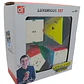 Set Qiyi 4 Cubos Original #1 Stickerless - Miniatura 1