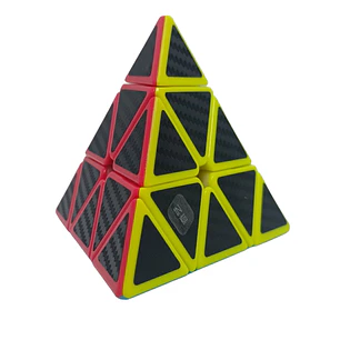 Pyraminx Qiyi Qiming S2 con Fibra de Carbono