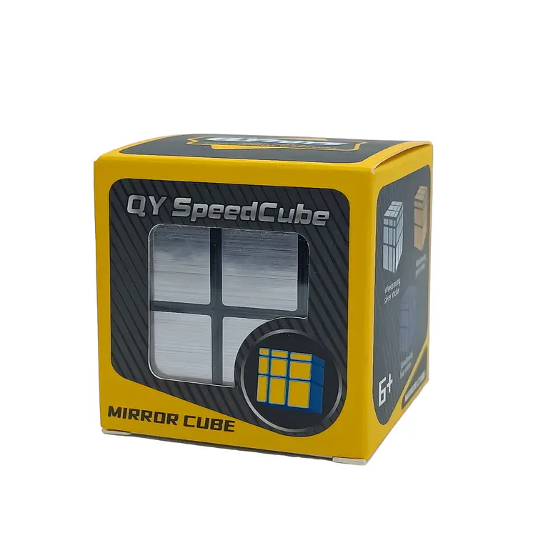 Cubo 3x3 Qiyi Mirror Plateado 2