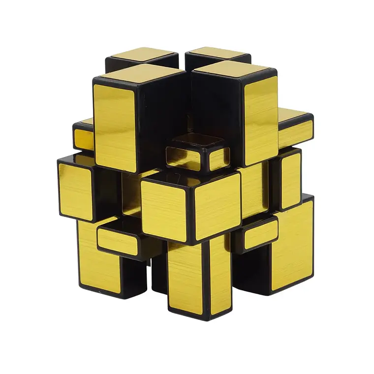 Cubo 3x3 Qiyi Mirror Dorado 2