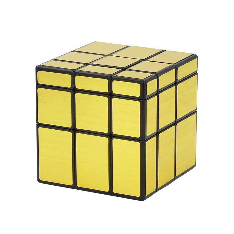 Cubo 3x3 Qiyi Mirror Dorado 1