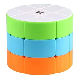 Cubo Cilindrico Cylinder 3x3 Qiyi Stickerless