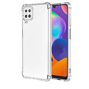 Carcasa Para Samsung A12 Silicona Transparente