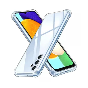 Carcasa Para Samsung A14 Silicona Transparente