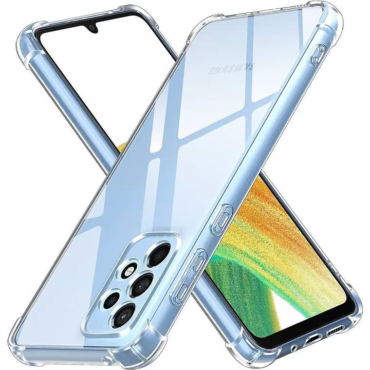 Carcasa Para Samsung A33 5G Silicona Transparente 1