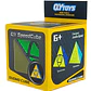 Pyraminx Duomo Qiyi Base Negro - Miniatura 2