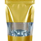 50 Bolsas 15x22x4 Doypack Aluminio Dorado  - Miniatura 1