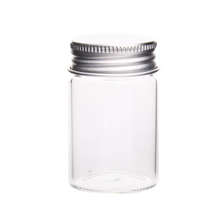 12 Frascos 30x50 mm Tapa rosca 20 ml 1