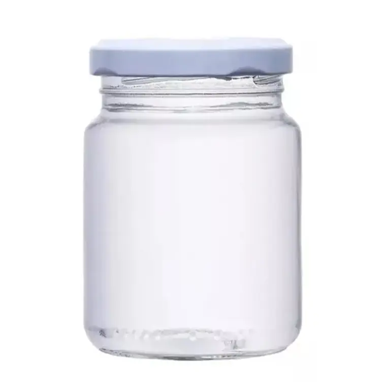 Frasco Conservero 500 ml Vidrio Tapa Blanca Metálica 2
