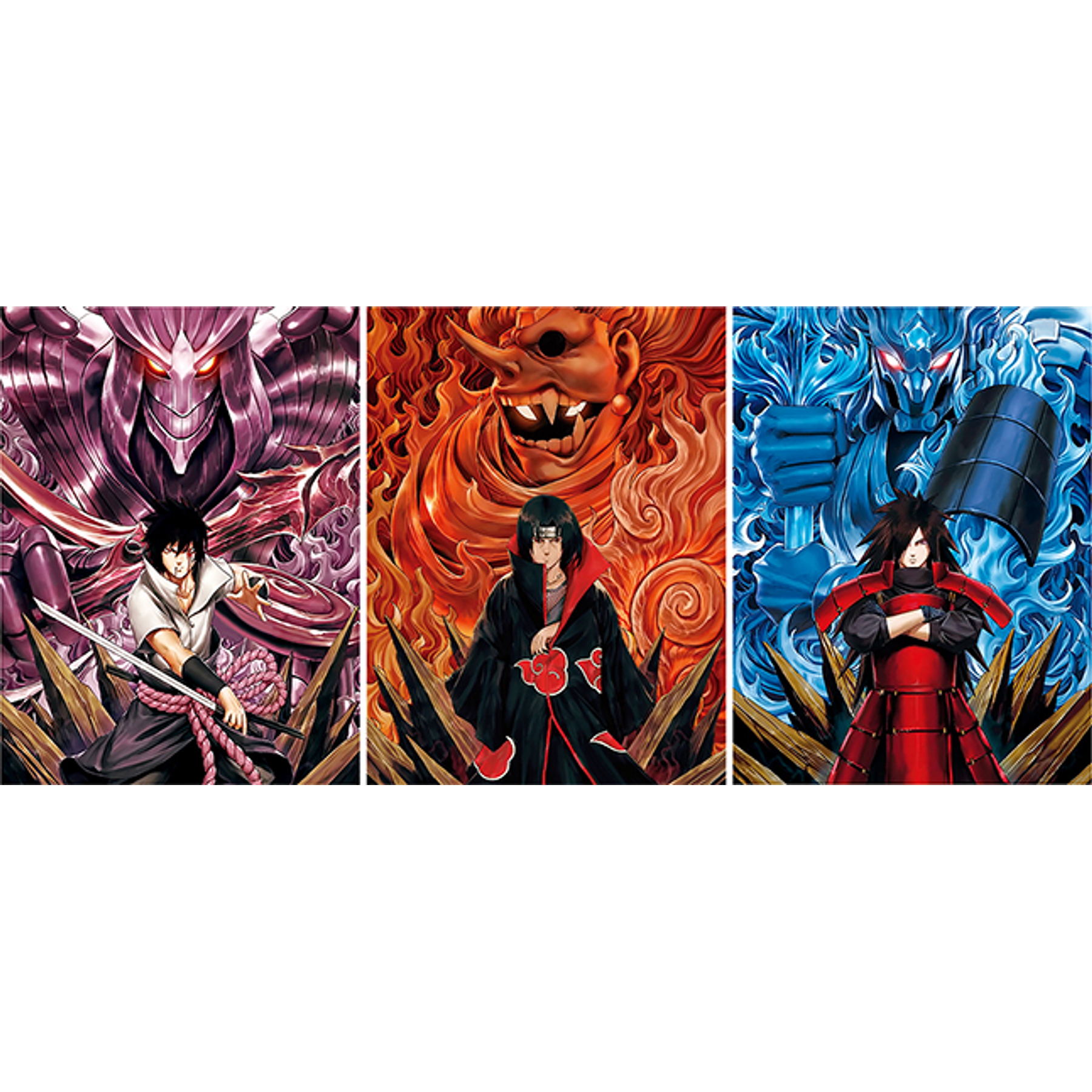 Poster 3d Lenticular 30x40cm Pvc Naruto 2